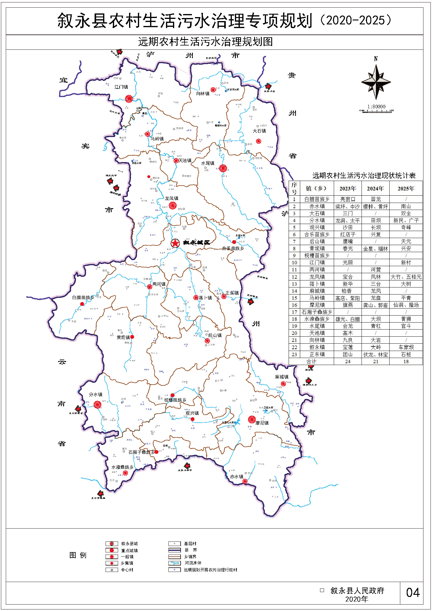 敘永縣農村生活污水治理專項規(guī)劃